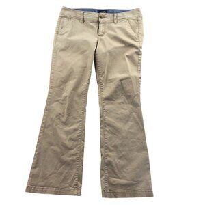 American Eagle Outfitters Women's Pants 33 Measured Stretch Khaki Chino Bootcut